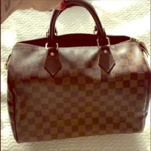 🔥🔥Louis Vuitton AUTHENTIC Damier Ebene speedy 30